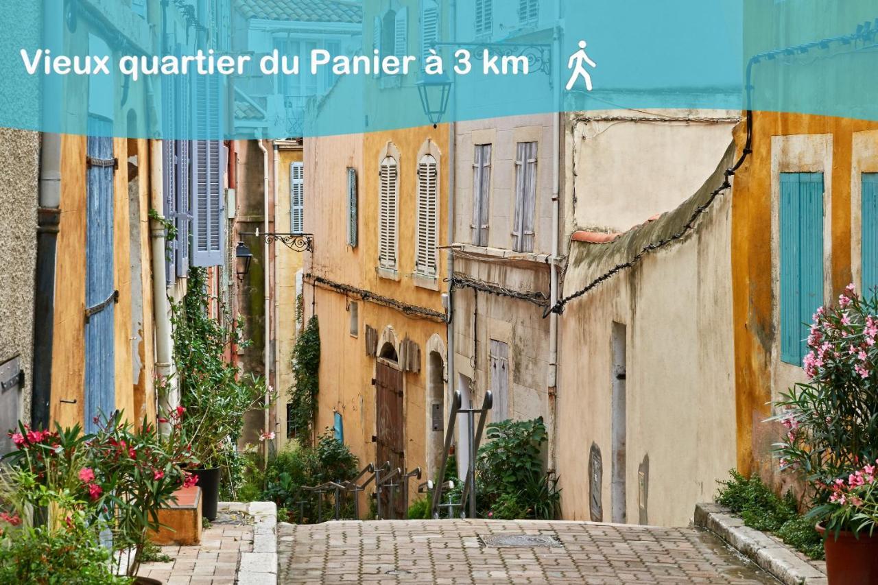 Aux Pieds De La Bonne Mere - Centre - Wifi Marseille Exteriér fotografie