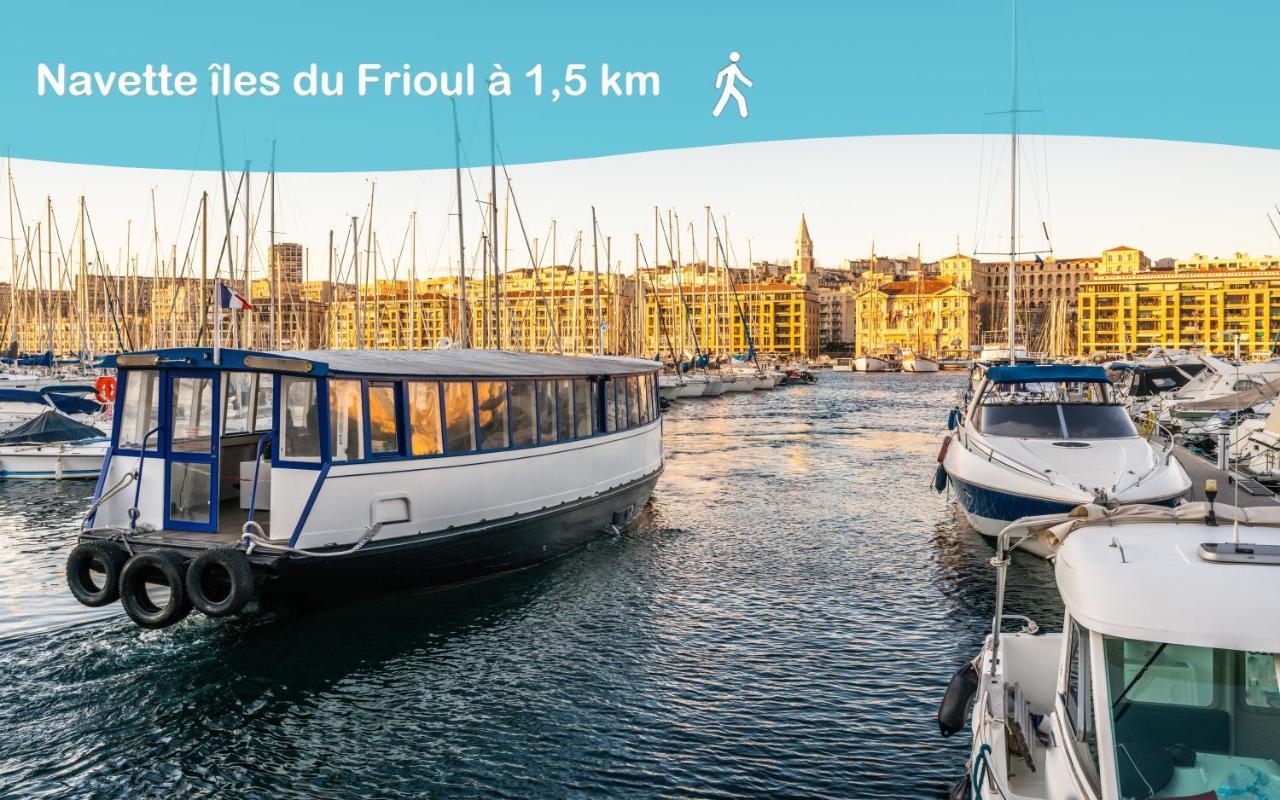 Aux Pieds De La Bonne Mere - Centre - Wifi Marseille Exteriér fotografie
